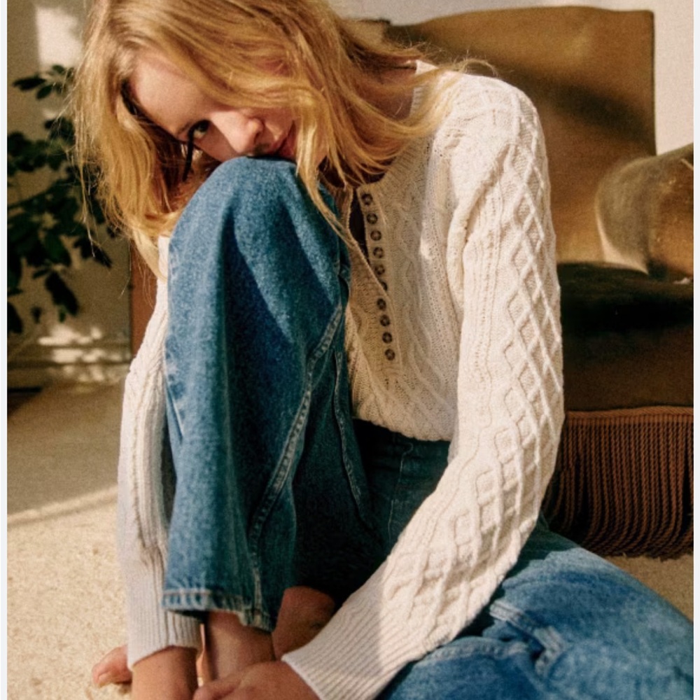 Sézane Bree Jumper - Cream